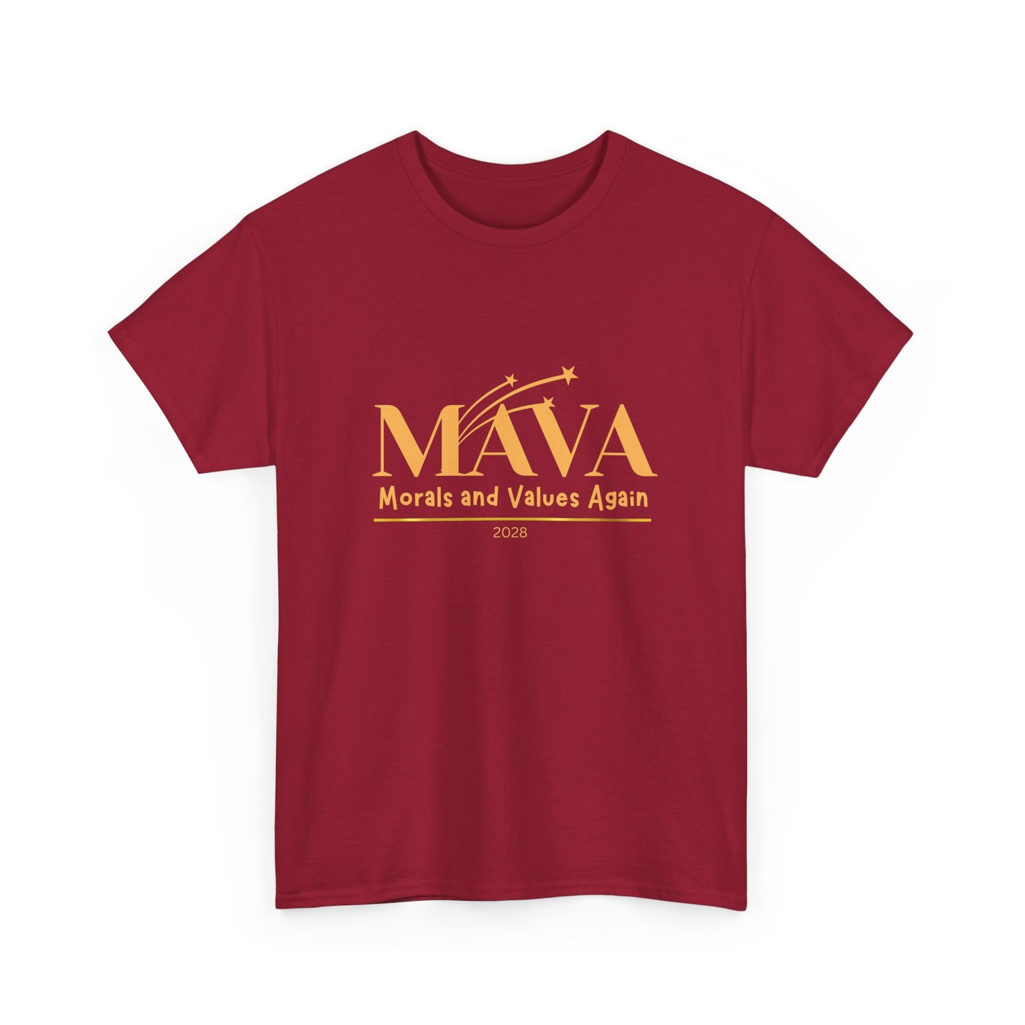 Morals and Values Again (MAVA) Unisex Tee, Graphic T-Shirt, Ethical Values Shirt, Philosophical Tee, Abstract Design Shirt, Unisex Heavy
