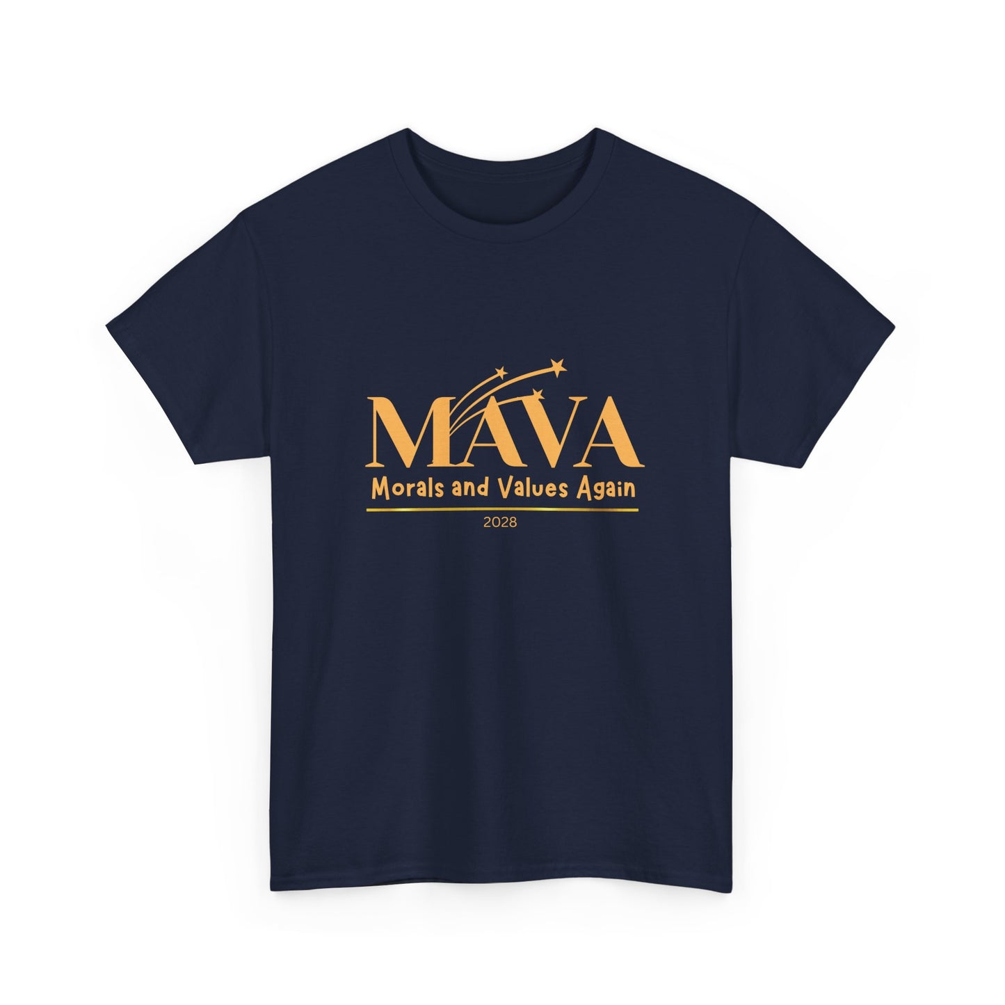 Morals and Values Again (MAVA) Unisex Tee, Graphic T-Shirt, Ethical Values Shirt, Philosophical Tee, Abstract Design Shirt, Unisex Heavy