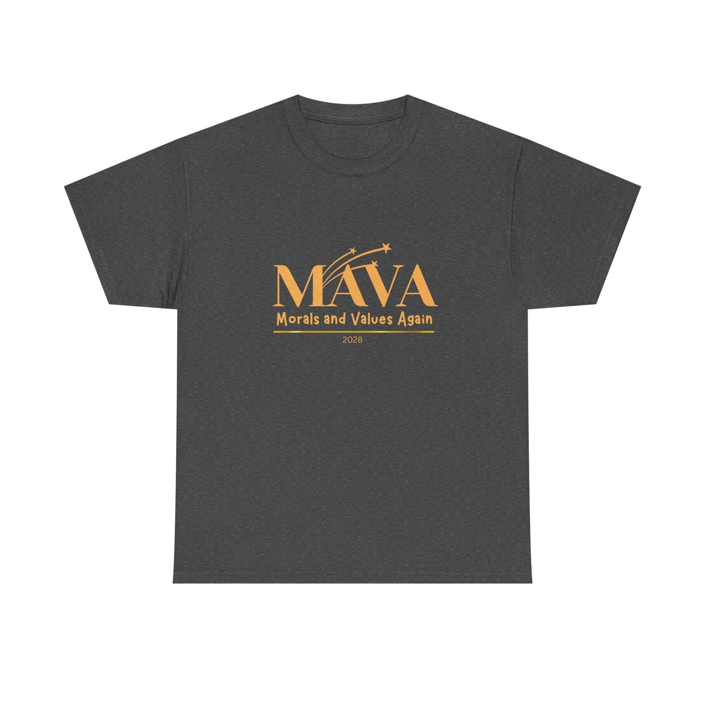 Morals and Values Again (MAVA) Unisex Tee, Graphic T-Shirt, Ethical Values Shirt, Philosophical Tee, Abstract Design Shirt, Unisex Heavy