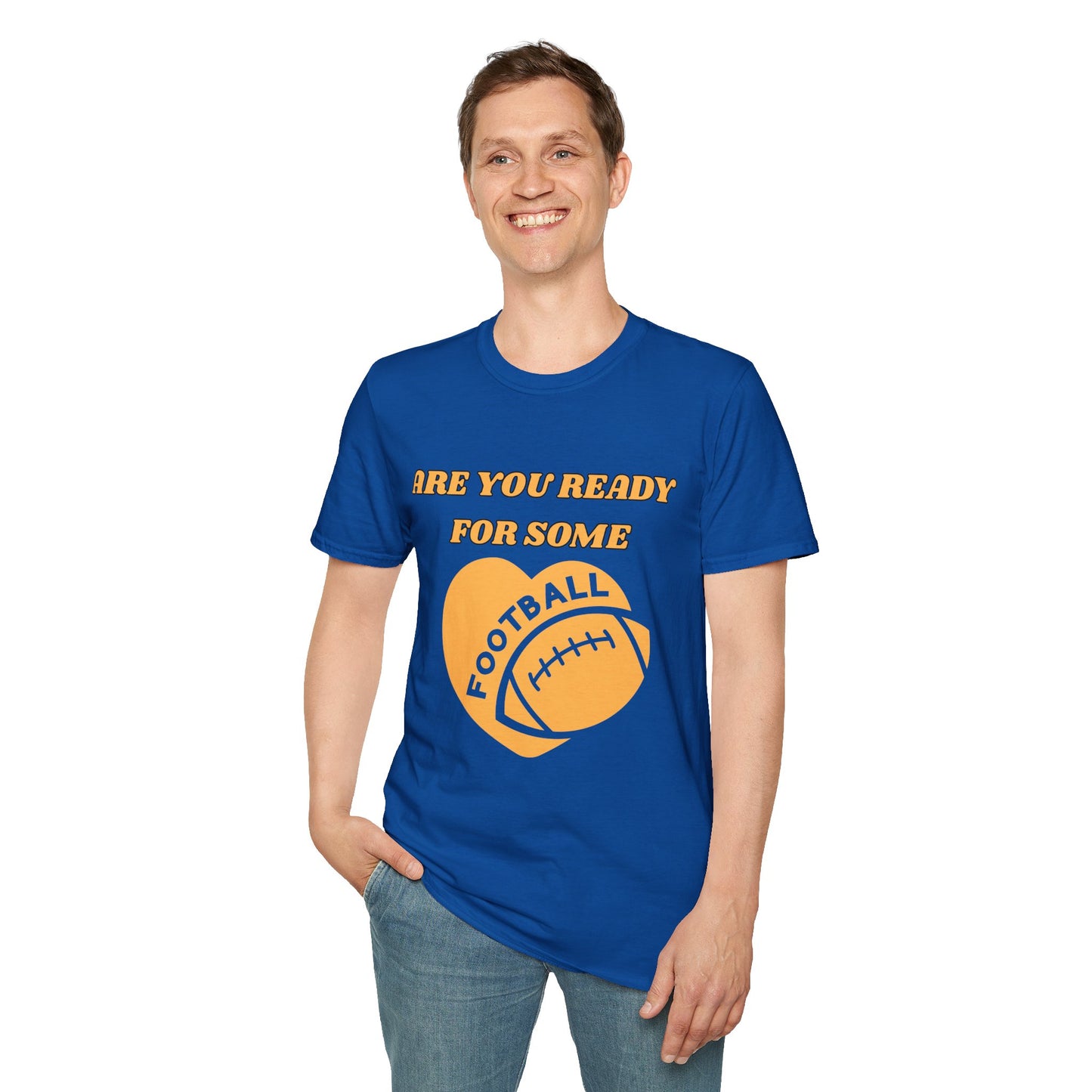 Unisex Football Fan T-Shirt - Are You Ready for Some Football? Perfect for Game Day, Sports Lovers, Tailgating, and Parties