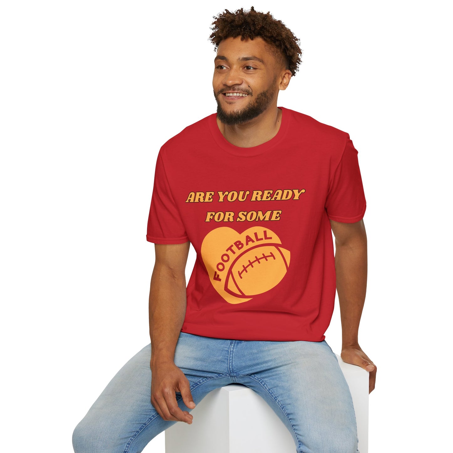 Unisex Football Fan T-Shirt - Are You Ready for Some Football? Perfect for Game Day, Sports Lovers, Tailgating, and Parties