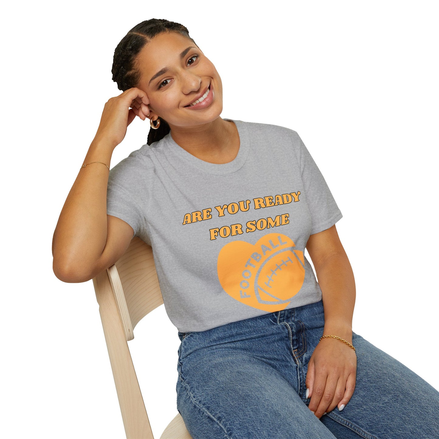 Unisex Football Fan T-Shirt - Are You Ready for Some Football? Perfect for Game Day, Sports Lovers, Tailgating, and Parties