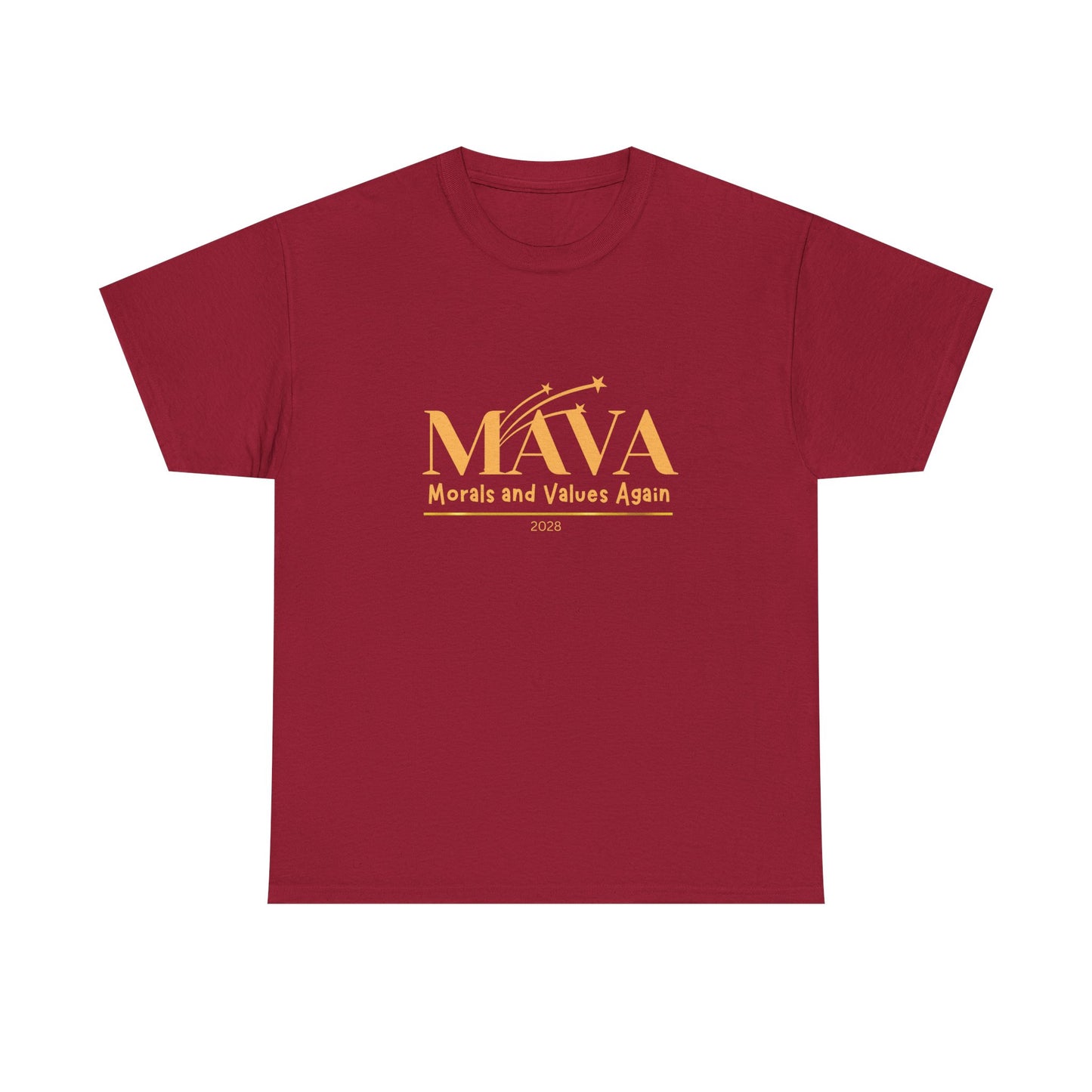 Morals and Values Again (MAVA) Unisex Tee, Graphic T-Shirt, Ethical Values Shirt, Philosophical Tee, Abstract Design Shirt, Unisex Heavy