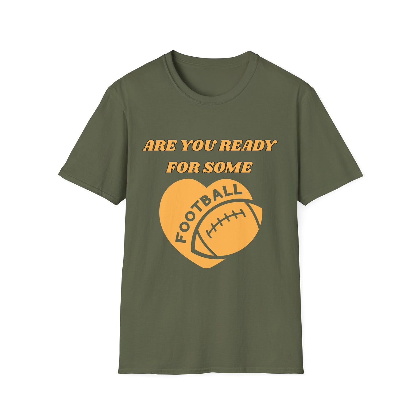 Unisex Football Fan T-Shirt - Are You Ready for Some Football? Perfect for Game Day, Sports Lovers, Tailgating, and Parties