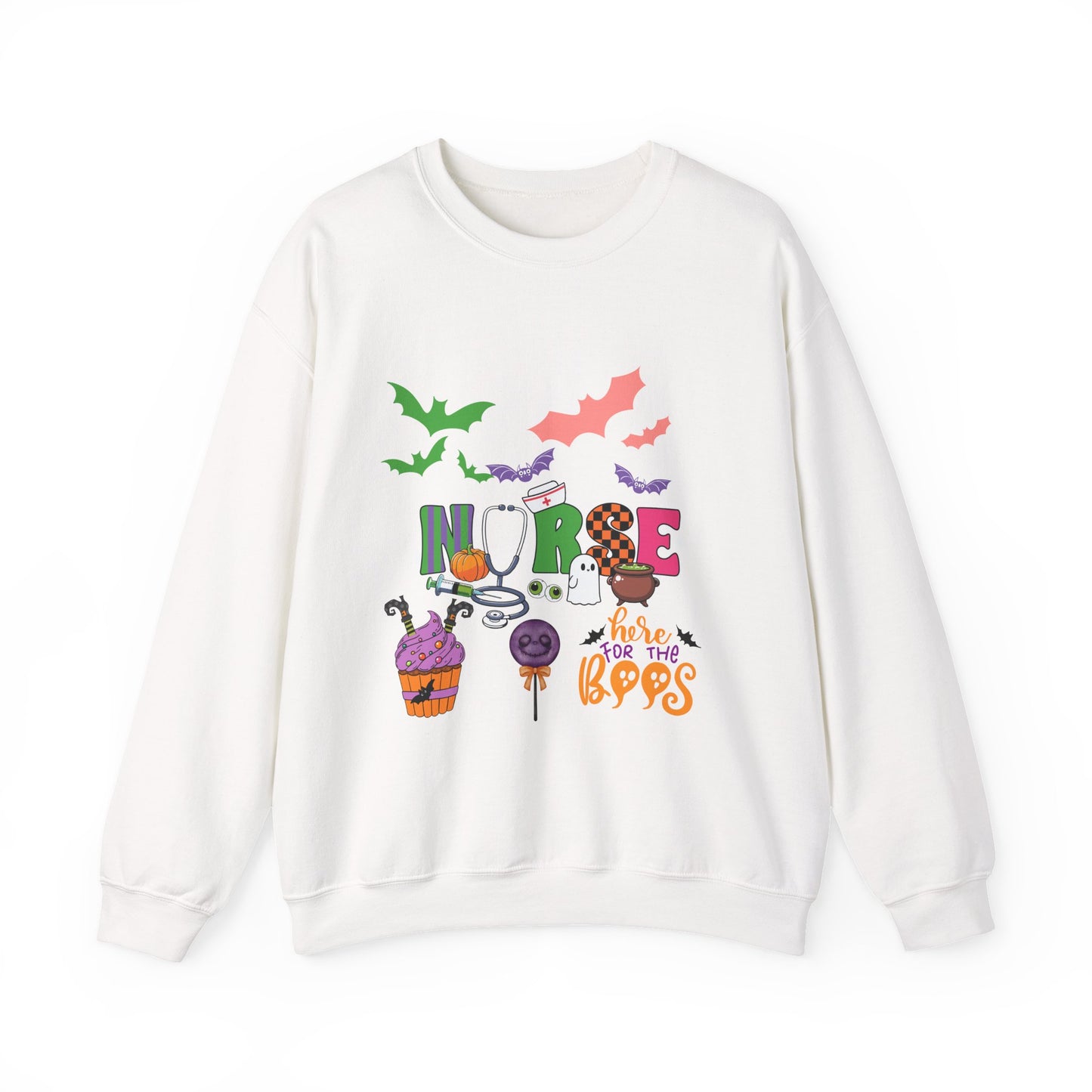 Halloween Vibes Sweatshirt - Perfect for Fall Celebrations, Cozy Style, Cute Gift for Spooky Season, Unisex Crewneck, Trick or Treat [...]