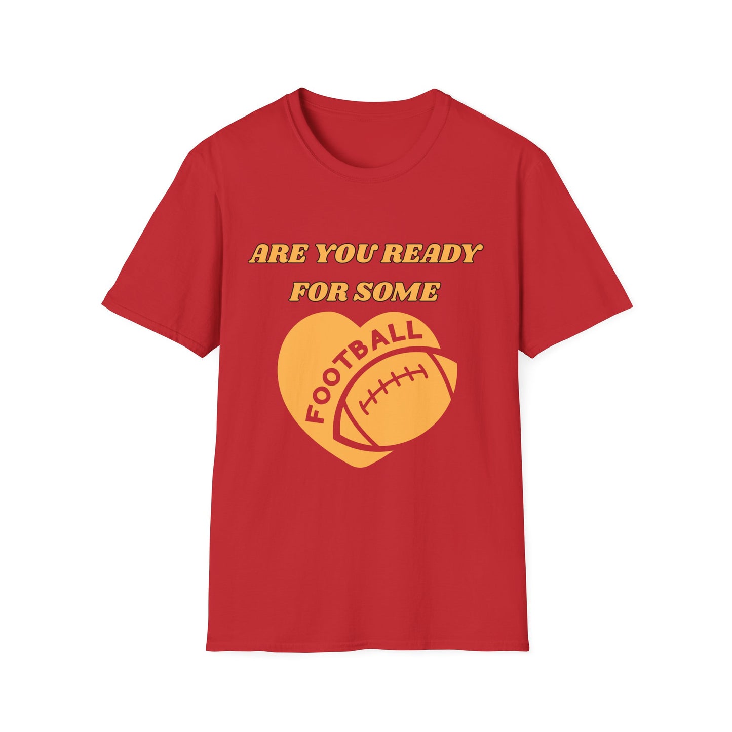 Unisex Football Fan T-Shirt - Are You Ready for Some Football? Perfect for Game Day, Sports Lovers, Tailgating, and Parties