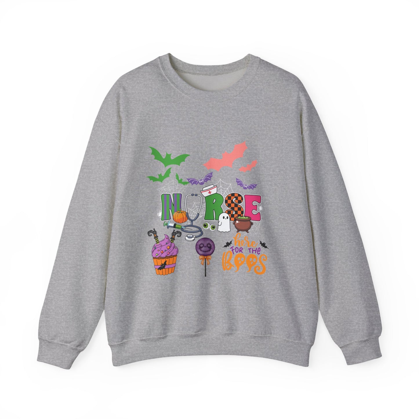 Halloween Vibes Sweatshirt - Perfect for Fall Celebrations, Cozy Style, Cute Gift for Spooky Season, Unisex Crewneck, Trick or Treat [...]