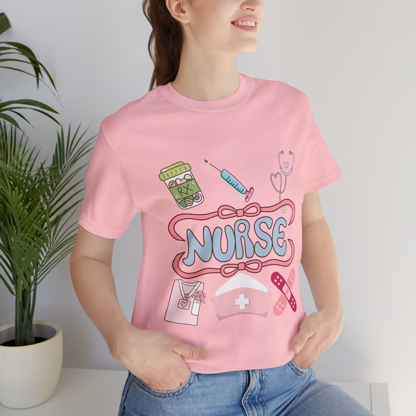 Nurse Appreciation Tee, Nurse Shirt, Gift for Healthcare Workers, Unisex Short Sleeve T-Shirt, Nursing Graduation Gift, [...]