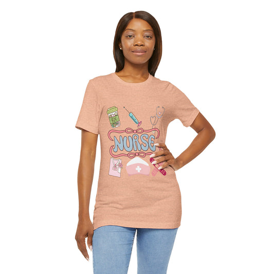 Nurse Appreciation Tee, Nurse Shirt, Gift for Healthcare Workers, Unisex Short Sleeve T-Shirt, Nursing Graduation Gift, [...]
